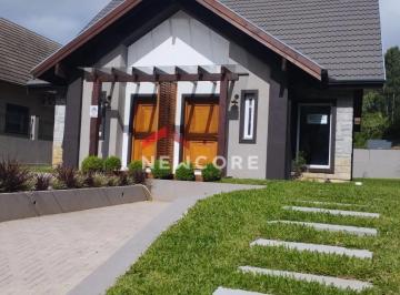 Casa en Venda de 3 quartos Lago Negro · Sobrado em Rua Alexandre Rama - LAGO NEGRO - Gramado/RS