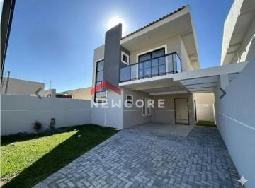 Casa · 125m² · 3 Quartos · 2 Vagas · Sobrado em  Rua Pedro Franchetto - São Marcos - São José dos Pinhais/PR