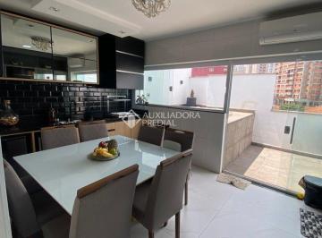 Apartamento · 100m² · 2 Quartos · 2 Vagas · Apartamento de Cobertura mobiliado no Bairro Campestre -Santo André
