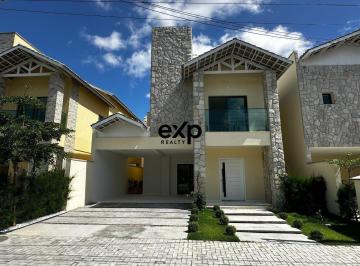 Casa · 247m² · 3 Quartos · 4 Vagas · DUPLEX DE ALTO PADRÃO | 3 SUÍTES | 246,75 m² | CONDOMÍNIO JARDINS TERRA BRASILIS | AQUIRAZ/EUSÉBIO