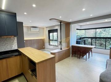 Apartamento · 42m² · 1 Quarto · 1 Vaga · Apartamento/Flat Mobiliado com 1 Quarto para Alugar, 42m² - Bairro Jardim, Santo André/SP.