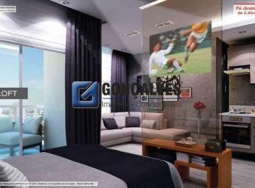 Apartamento · 74m² · 1 Vaga · Apartamento 73,50 m² com varanda gourmet | Jardim do Mar, SBC