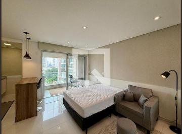 Apartamento · 33m² · 1 Quarto · 1 Vaga · Apartamento para Aluguel - Brooklin, 1 Quarto,  33 m² - São Paulo