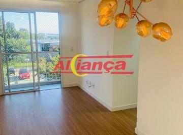 Apartamento · 50m² · 2 Quartos · 1 Vaga · Apartamento com 2 quartos (1 suíte), Residencial Triunfo, Vila Nova Bonsucesso, Guarulhos, SP