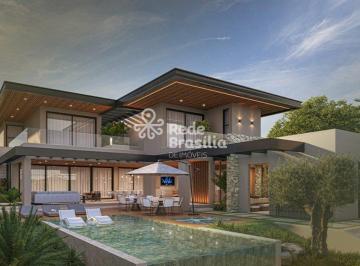Casa · 1310m² · 4 Quartos · 3 Vagas · SHIS QI 07, Casa nova à venda com 4 suítes + lazer completo, Lago Sul, Brasília/DF