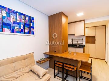 Apartamento · 33m² · 1 Quarto · APARTAMENTO MOBILIADO À VENDA NO CENTRO DE CURITIB