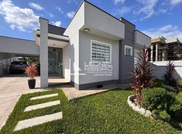 Casa · 126m² · 3 Quartos · 2 Vagas · Casa alto padrão com 3 dormitórios (1 suíte) à venda, 126 m² no bairro Das Capitais em Timbó-SC