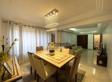 Sala de Jantar · Sobrado com 3 dormitórios à venda, 255 m² por R$ 1.900.000,00 - Santo Antônio - São Caetano do Sul/S