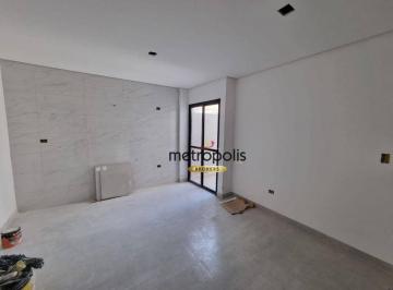 Sala / Cozinha · Apartamento Garden com 2 dormitórios à venda, 43 m² por R$ 360.000,00 - Parque Oratório - Santo Andr