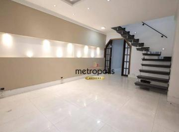 Sala  · Sobrado com 3 dormitórios à venda, 169 m² por R$ 820.000,00 - Utinga - Santo André/SP