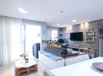 Sala · Apartamento à venda, 91 m² por R$ 1.065.000,00 - Barcelona - São Caetano do Sul/SP