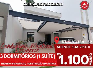 Casa de 3 quartos, Indaiatuba · Sobrado A Venda No Condomínio Montreal Residence - Indaiatuba - SP!