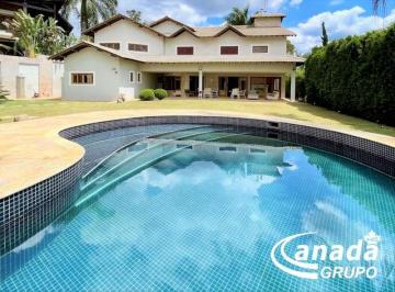 Casa · 752m² · 5 Quartos · 11 Vagas · Maravilhosa Casa! 5 Suites, 70% Mobiliada, Lareira, Piscina, Gourmet!