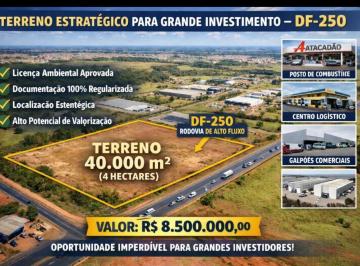 Foto 01 · Terreno Comercial à Venda em Brasília-DF, Bairro Sobradinho dos Melos, 40.000m² de Área