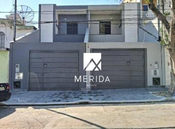 Fachada · Sobrado com 3 dormitórios à venda, 160 m² por R$ 1.200.000,00 - Parque das Nações - Santo André/SP