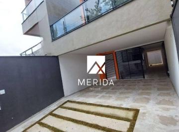 Fachada · Sobrado com 3 dormitórios à venda, 197 m² por R$ 1.180.000,00 - Jardim Paraíso - Santo André/SP