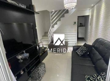 Sala · Sobrado com 3 dormitórios à venda, 130 m² por R$ 636.000,00 - Jardim Santo Antônio - Santo André/SP