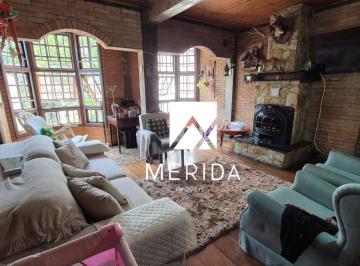 Sala com lareira · Sobrado com 3 dormitórios à venda, 296 m² por R$ 1.600.000,00 - Jardim - Santo André/SP