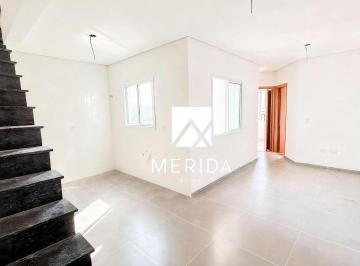 Sala · Cobertura com 2 dormitórios à venda, 86 m² por R$ 440.000,00 - Vila Scarpelli - Santo André/SP