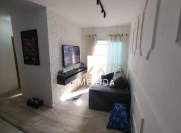 Sala · Apartamento Garden com 2 dormitórios à venda, 46 m² por R$ 297.000,00 - Vila Tibiriçá - Santo André/