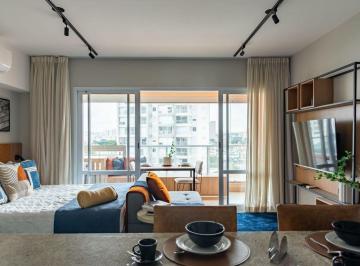 img0 · Studio Locação Campo Belo com 1 quarto, 1 vaga, 42m²