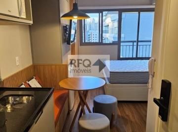 img0 · Studio de Luxo no Paraíso: 1 quarto, 1 sala, 1 banheiro, 21,00 m² de área. Aproveite essa oportunida