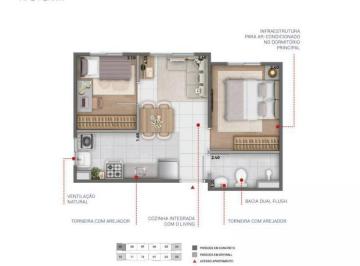 img0 · Apartamento para Venda por R$230.000,00 com 34m², 2 dormitórios, 1 banheiro e 1 sacada - Itaim pauli