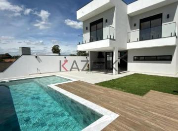 Foto 01 · Casa à venda, sobrado alto padrão, no condomínio Villagio Azzure, Jacaré/ Itupeva. Design contemporâ