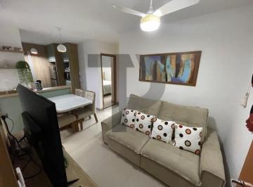 Sala · Apartamento no MRV Porto Real em Resende todo planejado e com varanda externa