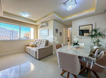 Apartamento · 69m² · 3 Quartos · 1 Vaga · Apartamento de 3 dormitorios, semimobiliado, suite, andar alto com vista panoramica e definitiva, ga