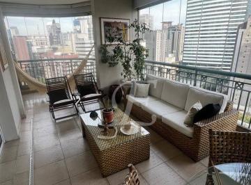 f241744f2e800ab2ce4fa461d1c6d99d83510406 · Apartamento com 3 dormitórios para alugar, 238 m² por R$ 36.217,00/mês - Brooklin Paulista - São Pau