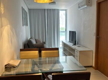 Apartamento · 49m² · 2 Quartos · 1 Vaga · Apartamento para locação na barra, frente mar, com locação mensal ou PERIODO DO CARNAVAL, Expresso 2