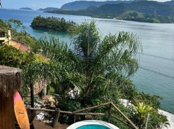 Foto 01 · CASA RÚSTICA À VENDA EM CONDOMÍNIO NO PIUVA EM ILHABELA-SP