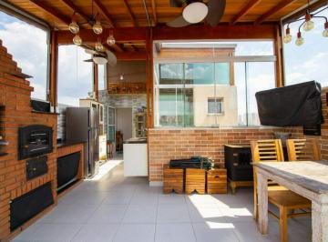 Apartamento · 90m² · 2 Quartos · 1 Vaga · Cobertura Duplex mobiliada de 2 quartos em Santo André (Vila Scarpelli) – Financia