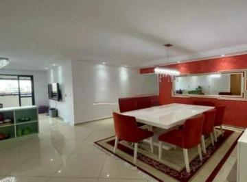 Apartamento · 144m² · 3 Quartos · 3 Vagas · Apartamento 3 suítes com varanda gourmet e vista para o mar no Centro de Santo André | Financia