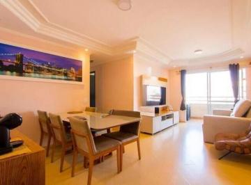 Apartamento · 90m² · 3 Quartos · 2 Vagas · Apartamento 3 quartos (1 suíte) em Vila Assunção, Santo André – 90 m², 2 vagas, mobiliado