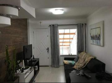 Casa · 115m² · 3 Quartos · 2 Vagas · Sobrado à venda em Santo André (Vila Linda) – 3 Quartos, 2 Vagas, Financiamento