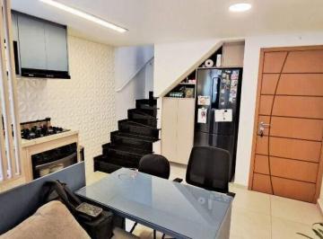 Apartamento · 98m² · 2 Quartos · 1 Vaga · Cobertura para Venda em Vila Alzira, Santo André – 2 Quartos, 1 Suíte, 98 m²