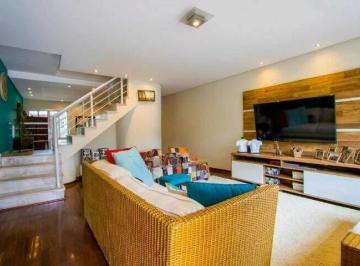Casa · 205m² · 3 Quartos · 5 Vagas · Sobrado Residencial em Jardim Bela Vista, Santo André – 3 Dorms, 5 Vagas, Aceita Financiamento