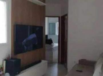 Apartamento · 90m² · 2 Quartos · 1 Vaga · Cobertura Residencial à Venda em Vila Scarpelli, Santo André – 90m², 2 Quartos, Mobiliada