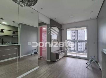 Apartamento · 49m² · 2 Quartos · 1 Vaga · Apartamento 2 dormitórios à venda na Vila Alzira, Santo André – Financiamento aceito