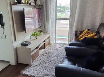 Apartamento · 49m² · 2 Quartos · 1 Vaga · Apartamento 2 dormitórios com varanda, frente - Santo André (Casa Branca)