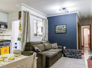 Apartamento · 60m² · 2 Quartos · 1 Vaga · Apartamento 2 quartos com suíte mobiliado, 60m², Parque Novo Oratório – Santo André