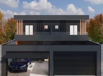 Casa · 140m² · 3 Quartos · 2 Vagas · Sobrado Residencial com 3 suítes no Jardim Bela Vista, Santo André – Financia