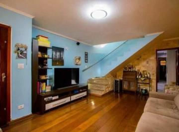 Casa · 203m² · 3 Quartos · 2 Vagas · Sobrado Residencial com 3 Dormitórios em Santo André – Financiamento Sim