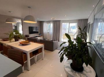 Apartamento · 115m² · 3 Quartos · 2 Vagas · Apartamento 115 m² em Vila Valparaíso, Santo André — 3 Quartos, 2 Vagas, Mobiliado