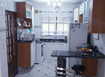 Casa · 244m² · 3 Quartos · 5 Vagas · Sobrado Residencial à Venda em Jardim Utinga, Santo André – 244 m², 5 Vagas