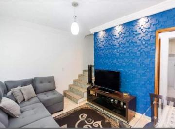 Casa · 57m² · 2 Quartos · 1 Vaga · Sobrado Residencial com 2 quartos em Jardim Utinga, Santo André – R$450.000