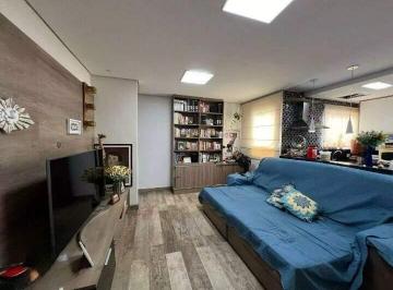 Apartamento · 120m² · 2 Quartos · 2 Vagas · Cobertura Residencial 2 Quartos com Varanda Gourmet em Vila Tibiriçá, Santo André – Financia e Permu