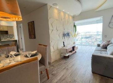 Apartamento · 66m² · 2 Quartos · 1 Vaga · Apartamento 2 Dorms com Varanda Gourmet em Jardim, Santo André - Aceita Financiamento